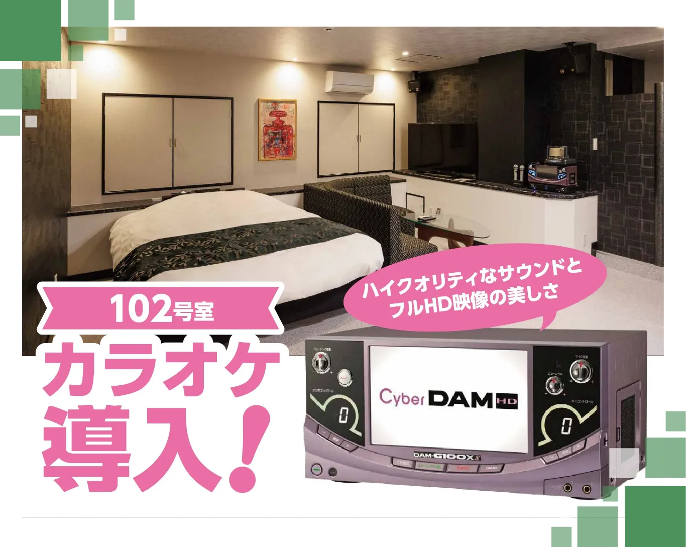 102号室カラオケ導入